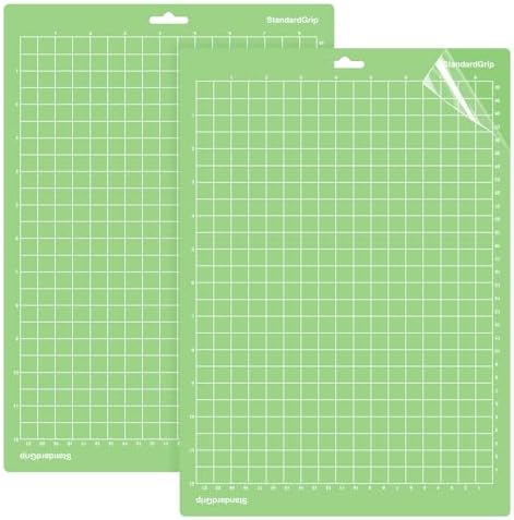WISYOK 12x8.5 Inch Cutting Mats, 2 Pack, Reusable