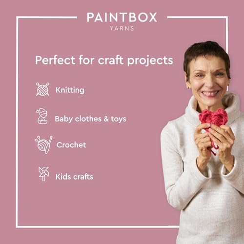 Paintbox Yarns 100% Cotton Aran Yarn 1.76oz / 50g, 93yds / 85m