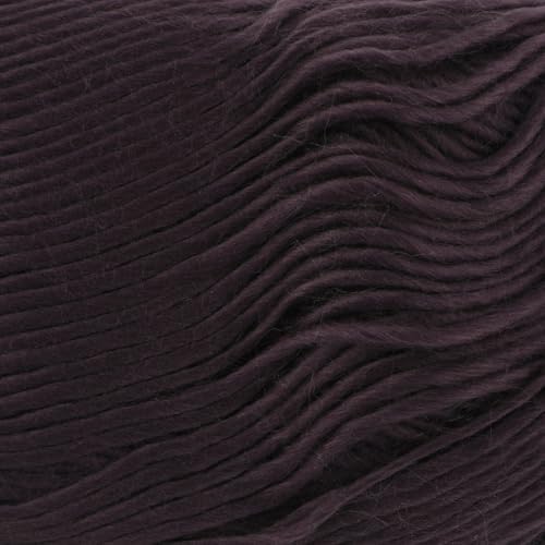 Loops & Threads Facets Yarn - Yarn for Knitting, Crochet, Weaving, and Arts & Crafts - Purple, Acrylic, 3.5 oz