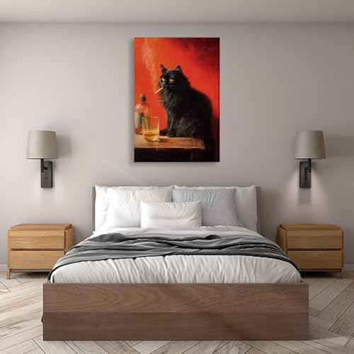EIBEILI Cat Diamond Art Kits for Adults-Diamond Painting Kits Wall Decor