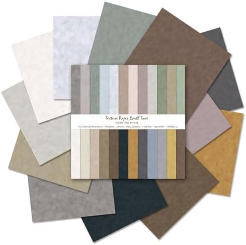 24 Sheet Scrapbook Paper, Colored Specialty Pattern Double Sided Decorative Craft Paper For DIY Card Making Photo Album Decor,12 x 12 Inch