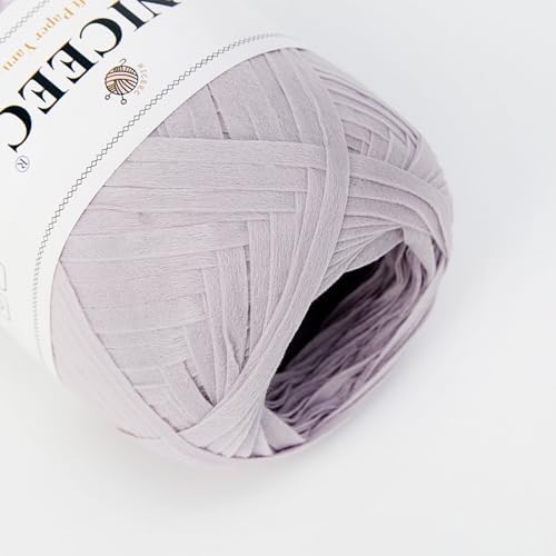 NICEEC 3 Skeins Kraft Paper Yarn 474yds/5.3oz - Series 1