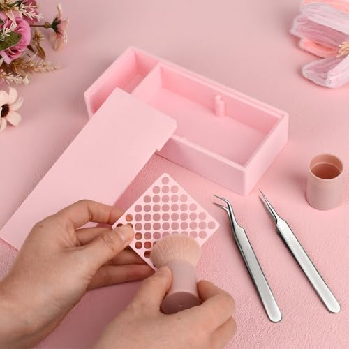 Cornstarch Tapper Box for Polymer Clay – Powder Container with Tapper, Essential Polymer Clay Tool for Earring Making & Craft Projects