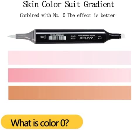 13Pcs Alcohol Markers Pure Color Series,Black Pen Barrel Dual Tip Soft Art Solid Color Markers Set for Adults Beginner Drawing Sketching (Colorless Blender)