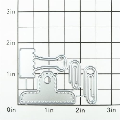 Clips and Paperclip Metal Cutting Dies for Card Making