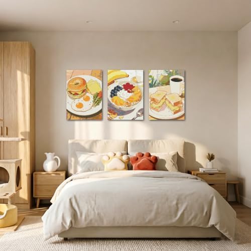 DOTSOPS 5D Food-Themed Diamond Painting Kits for Adults Diamond Art Kits