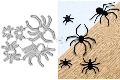 Halloween Animal Spiders Metal Cutting Dies for Card Making