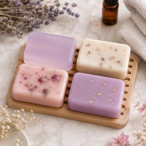3 Pack Rectangle Silicone Mold Rectangle Silicone Soap Mold Rectangles Handmade Soap Making Mold Rectangles Silicone Molds for Soap Candle Lotion Bath Bombs Resin Wax Cake Chocolate Candy