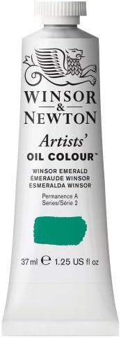 Winsor & Newton Artists' Oil Paint, 37ml Tube, Winsor Emerald