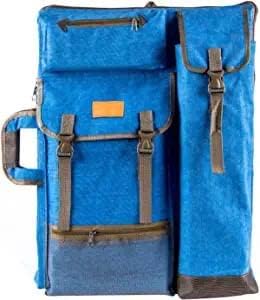 TRANSON Art Portfolio Case Artist Backpack Canvas Bag Large 26” x 19.5”
