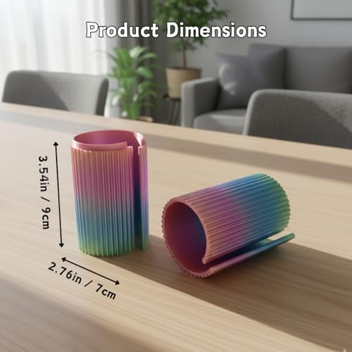 2 Pcs Diamond Painting Canvas Roll Holder, Anti-Roll Rings for Canvas