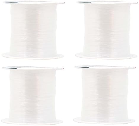 Mandala Crafts 0.3mm Clear Monofilament Invisible Thread for Quilting