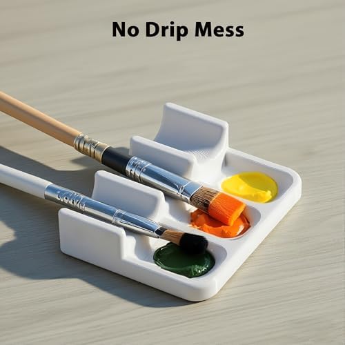 4Pcs Paint Brush Holder, 12 Slots Brush Organizer for Artists