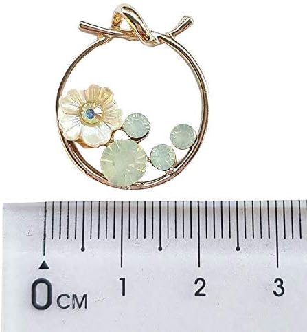 Chenkou Craft Random 20pcs Wholesale Lots Mix Alloy Resin Rhinestone Flowers Pendants Charms Beads Bracelet Necklace Jewelry Findings