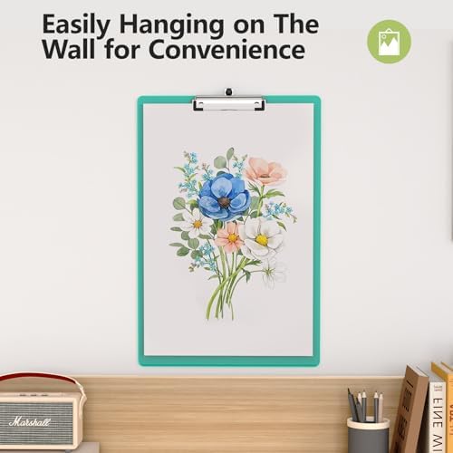 Extra Large Clipboard, 11 x 17 Green Plastic Drawing Board