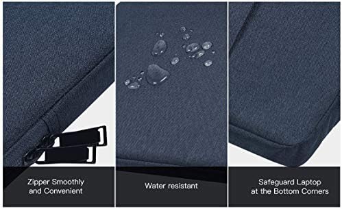 Waterproof Graphics Drawing Artists Tablet Sleeve Bag Compatible with Huion KAMVAS Pro 13 GT-133, XP-Pen Artist 12/13 Pro/14 Carrying Case(Navy Blue)