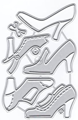 Beautiful High Heels Metal Cutting Dies for Card Making