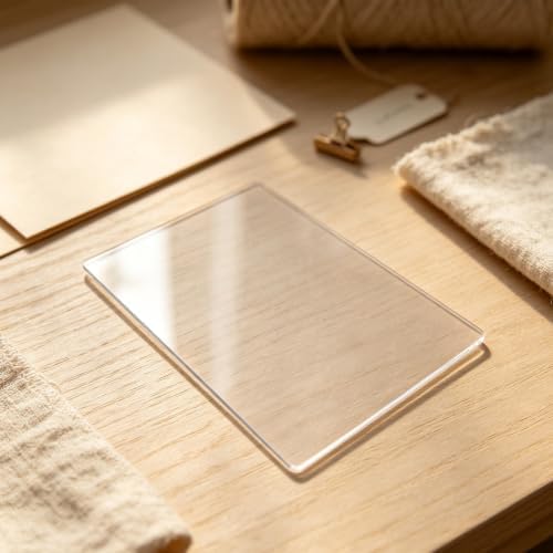 Lurrose Die Cutting Mat for Embossing Machine: 8x6" 2mm Thick Cutting Pad for Papercraft, Scrapbooking, Card Making, Protects Dies and Ensures Clean Cuts Fit Projects