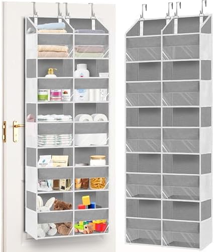 Ofiray-home 5-Tier Over Door Organizer, 10-Compartment Wide Storage Rack
