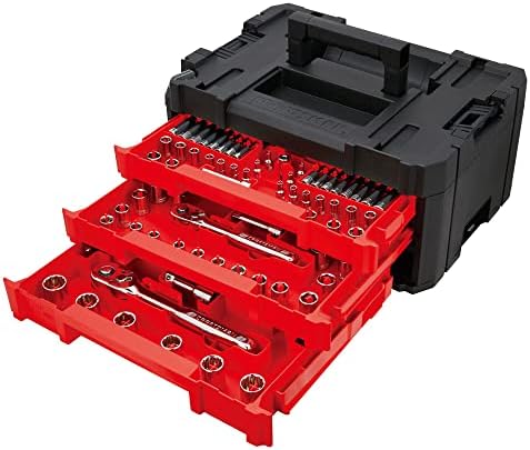 CRAFTSMAN Mechanics Tool Set, 230-Piece Hand Tool and Socket Set with 3-Drawer Tool Box (CMMT45305)