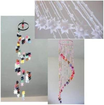 1/2" Bright Rainbow Froebel Moravian German Star Paper Strips Origami Ornaments Colorful Craft Projects (100 Strips)