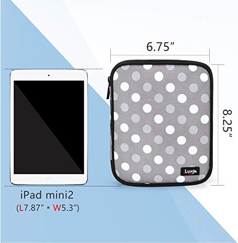LUXJA Carrying Bag Compatible with Cricut Pen Set & Tool Set, Gray Dots
