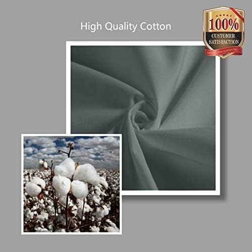 TOPDesign 1-Pack Super Strong Large 12oz Cotton Canvas Tote Bag, Reusable Grocery Shopping Cloth Bag, Fashionable Two-Tone Tote for Crafts, DIY Your Creative Designs