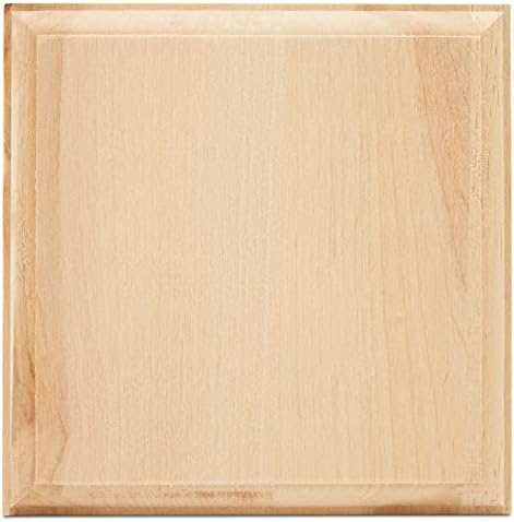 Unfinished Wooden Coasters 4.7", Pack of 12 Wood Squares for Crafts Mini Wood Blanks DIY Coasters Square Wood Pieces, by Woodpeckers