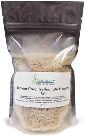 Sodium Cocoyl Isethionate SCI Noodles Surfactant for Hair Skin 8 oz