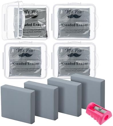 Mr. Pen- Kneaded Eraser Set, 4 Pack