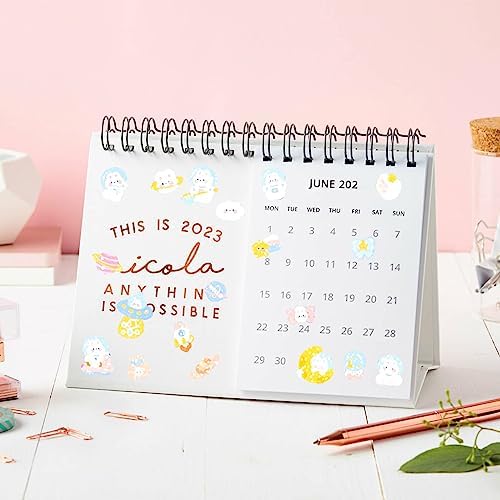 HINZIC 60 Sheets Korean Stickers Kpop Deco Stickers for Photocard, Colorful