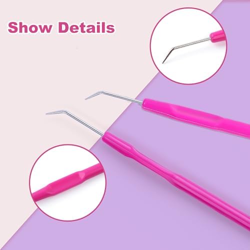 DPAPDI Knitting Loom Hook & Tool with Ergonomic Plastic Handle