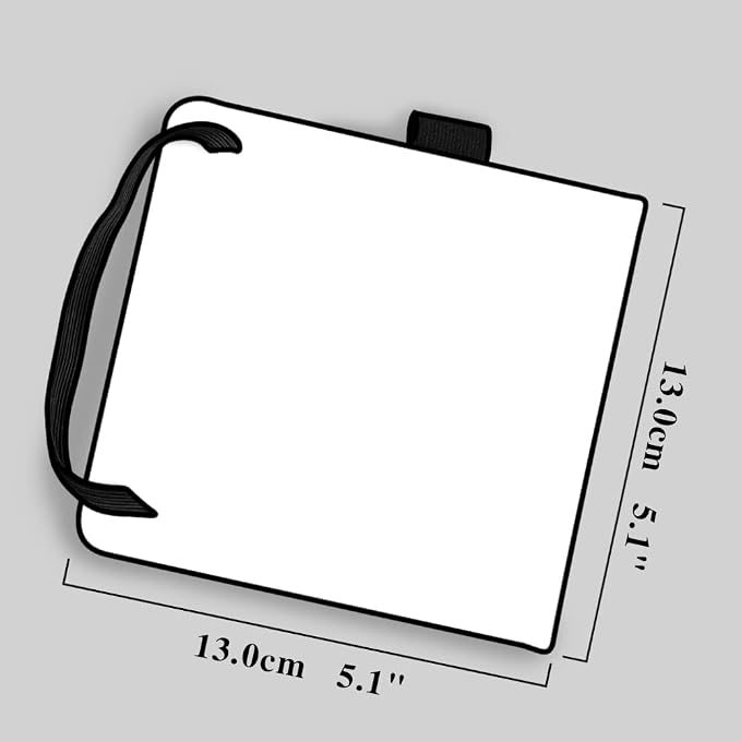 Watercolor Paper Sketchbook,5"x5" 20 Sheets 140lb/300gsm Heavyweight Paper