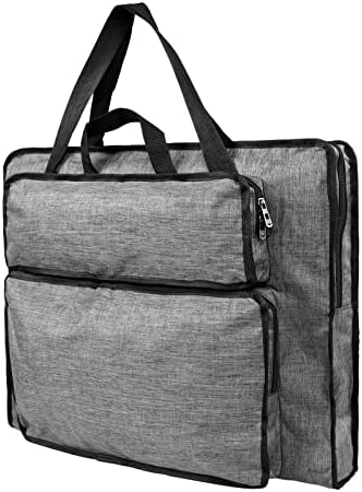 Students Water-Resistant Artist Portfolio Tote for Art Supplies Storage - 8K Drawing Board Carry Shoulder Bag - Sketch Pad Art Board Case - Durable Portfolio