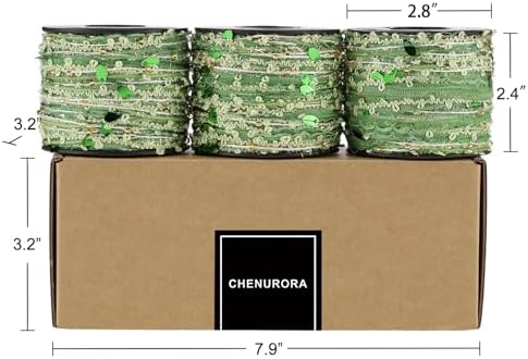 Artisanal Yarn Collection Multifiber Fancy Yarn for Knitting Crocheting Crafts DIY, Set of 3 Rolls (Jade Weave Dreams)