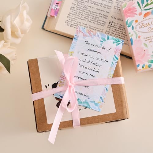 Birthday Cards, 60 Unique Greeting Card Set with Double Side Printed Bible Verse, Art Craft for Kids, Adults, Holiday Gift Ideas for Mom, Friends, Thank You & Greeting Card Collection