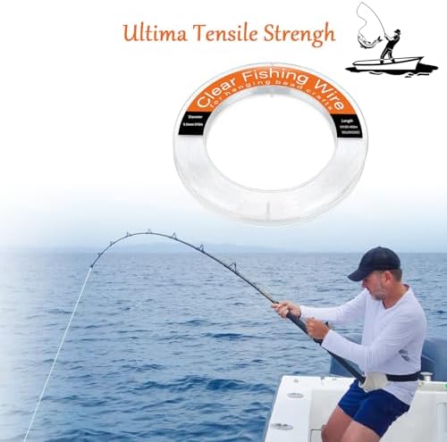 Fishing Line Wire Monofilament Clear Nylon String for Fishing Hanging Craft
