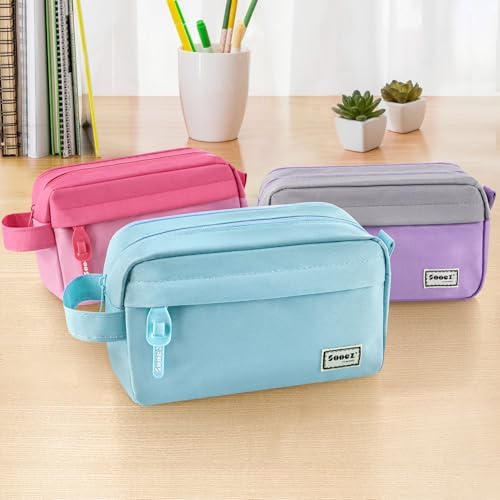 Sooez Original High Capacity Pencil Case, Big Pencil Bag Pouch Organizer