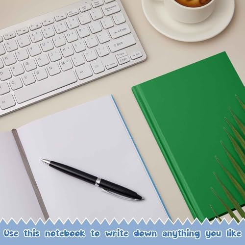 Henoyso 8 Pcs A5 Blank Notebook Journal Hardcover Sketchbook, 8.3 x 5.7 in