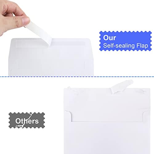 Blank Cards and Envelopes 4x6, 30 Pack White Invitation Cardstock with 30 Pack Envelopes, Thank you Blank Greeting Cards, for All Occasions DIY, Print custom