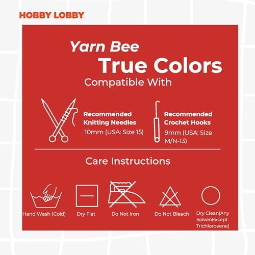 Hobby Lobby Crafter's Secret Big Idea Yarn 100% Acrylic, 9 Brown
