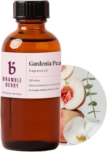 Brambleberry Gardenia Peach Fragrance Oil | Floral Scent for Soap & Candles