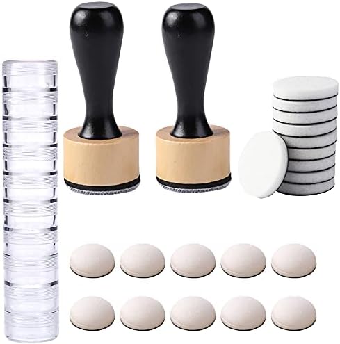CYFUN DESIGN Ink Paints Mixing Blending Tools,Mini Replacement Foam Refills and Covers Sets for DIY Scrapbooking Crafts Paper Crafting Projects Card Ink Painting Tools
