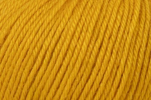 100% Baby Alpaca Yarn for Knitting & Crocheting - Set of 3 Skeins of Premium Yarn DK - Lightweight, Hypoallergenic & Thermal Peru Made - Ideal for Delicate Projects (YE011 - Maple Yellow)