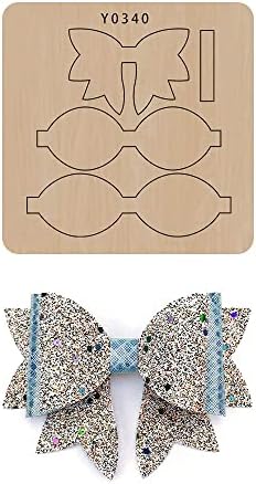 Bow Cut Die, Hair Bow Cut Die, Bowknot Template, Bow Making Die