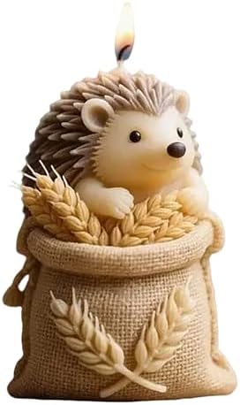 Cute Animal Cylinder Molds Silicone Wave Spiral Candle Mold - Silicone Resin Casting Molds for Candle & Resin & Soap Craft Supplies