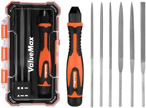 ValueMax 7PCS Interchangeable Needle File Set, Small File Set
