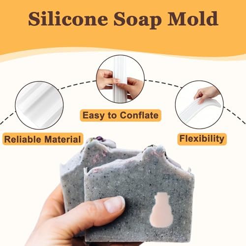 Column Silicone Soap Embed Molds Soap Making Supplies Tool Long Tube Silicone Mold Chocolate Candy Mold Handmade Candle Mold Set