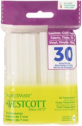 Westcott Premium All Temperature Mini Glue Sticks,