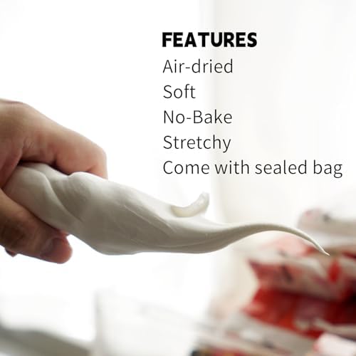 Air Dry Clay Lightweight, Flexible Modeling Clay for Adults Arts and Crafts